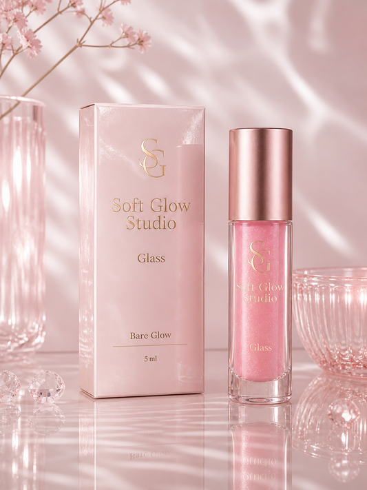 Soft Glow Studio Lip Oil – Glass
